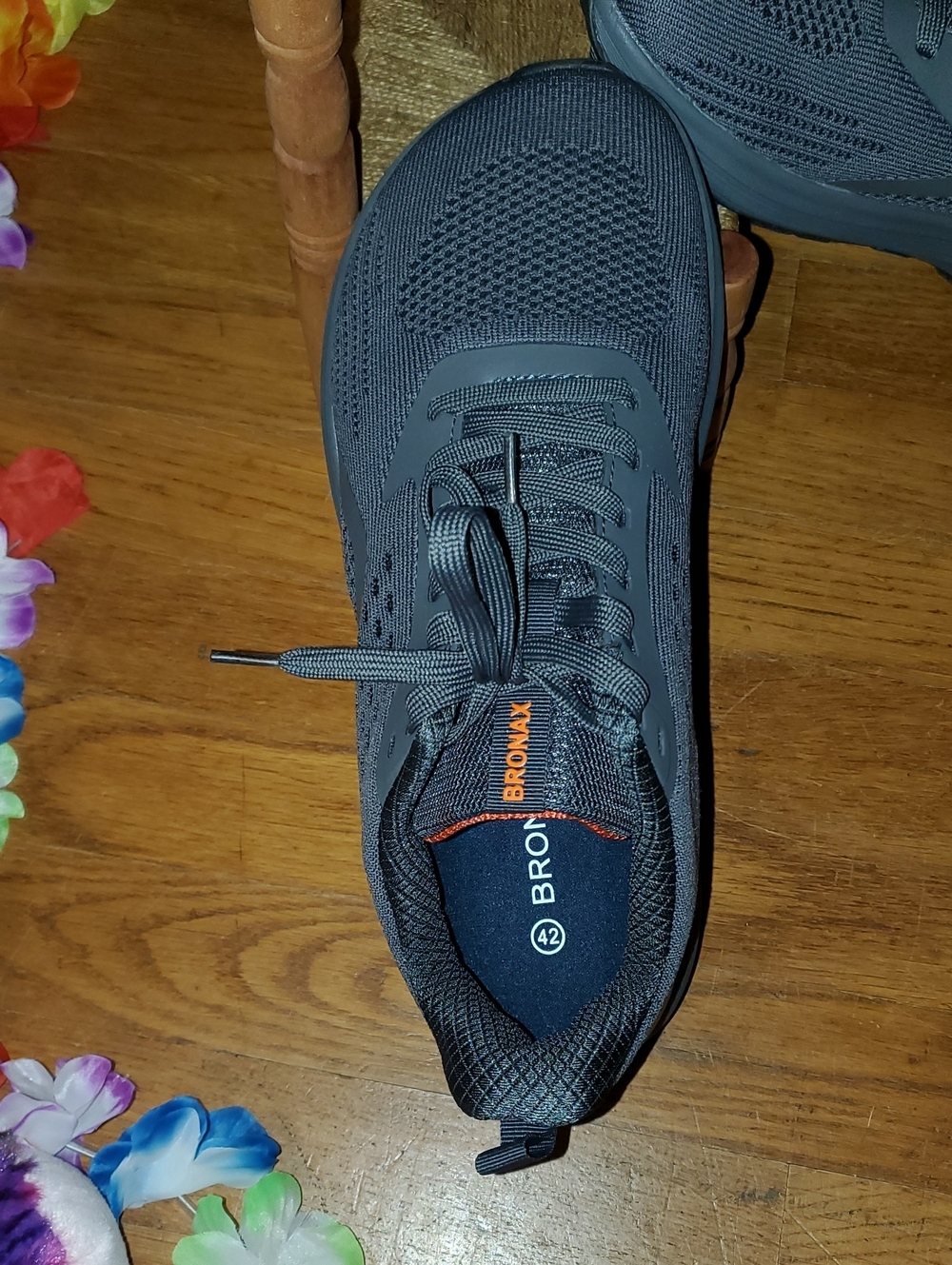 Bronax Men's Athletic Sneakers with Wide Toe Box